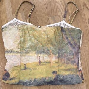 Edikted Scenic Print Women's Top